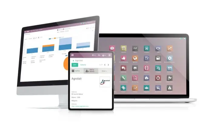 Odoo ERP система для бізнесу на різних пристроях — автоматизація та аналітика
